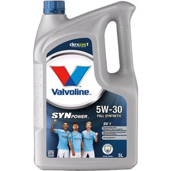 Valvoline SynPower DX1 5W-30 Motorolie 5 L