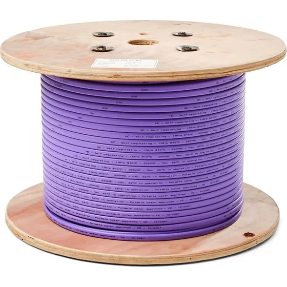 Heatcom HCSELF selvregulerende varmekabel, lilla