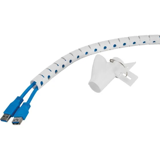 Neomounts ADS06-141WH Hvid Kabelstyring, Justerbar 2m