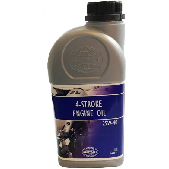 Orbitrade 4-takt motorolie 25W-40 helsyntetisk 1L