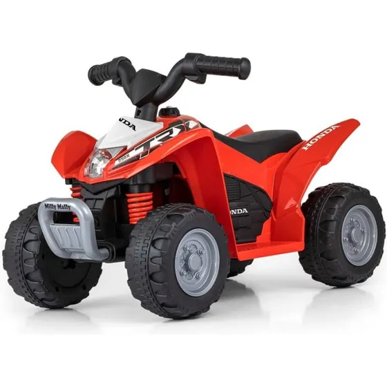 Milly Mally Batteridrevet Honda Quad ATV – Rød