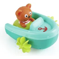 Badeleg med optræk – Den lille motorbåd