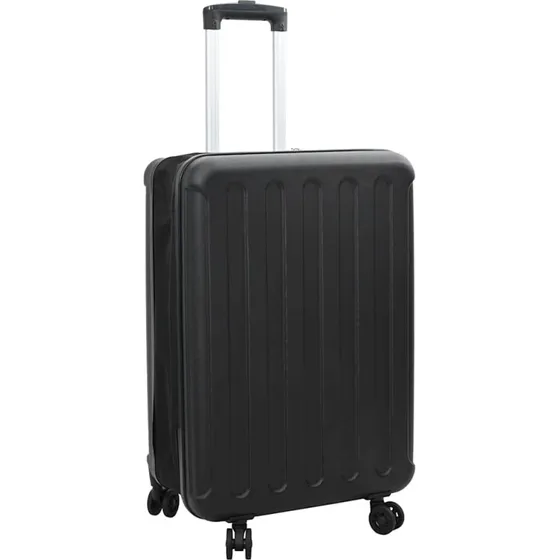 vidaXL Kuffert med lås 34 x 23 x 55,5 cm Sort