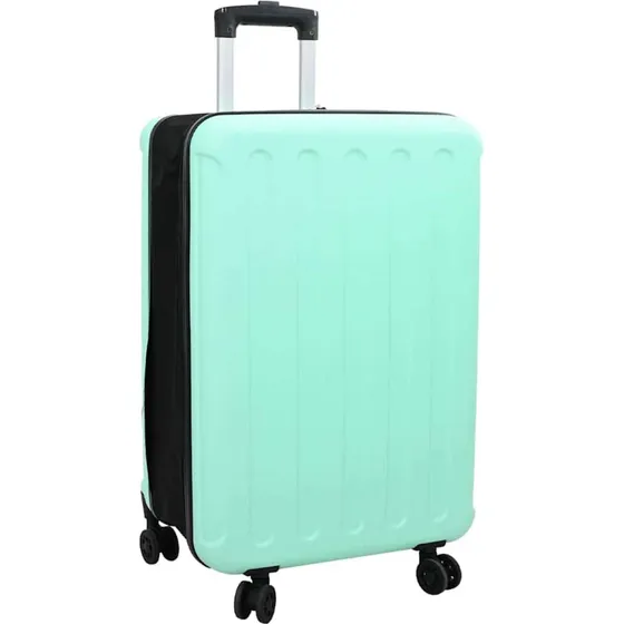 vidaXL Kuffert med lås Mintgrøn 43 x 27 x 66 cm ABS