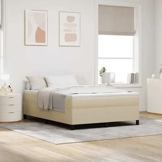vidaXL Box spring seng Grågrøn 160x200 cm Velourstof