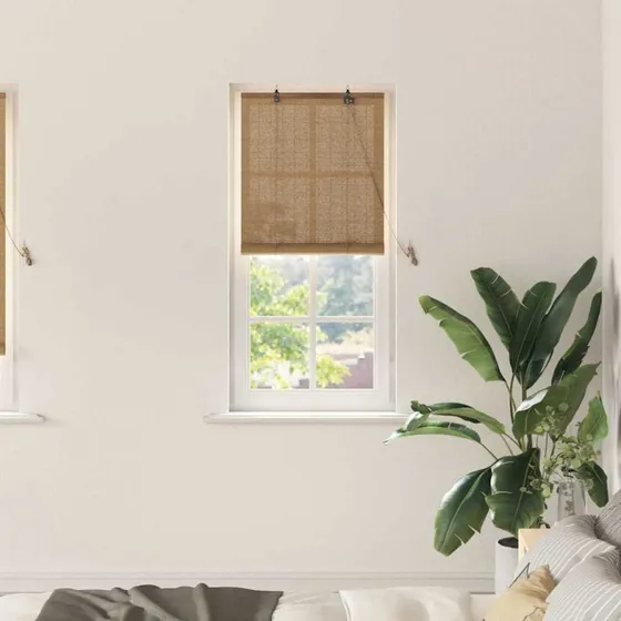 vidaXL Rullegardin Bambus Brun 60 x 220 cm