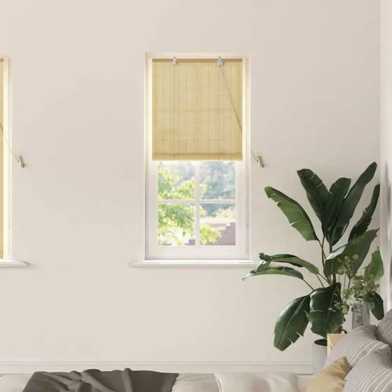 vidaXL Rullegardin Bambus Natur 60 x 160 cm