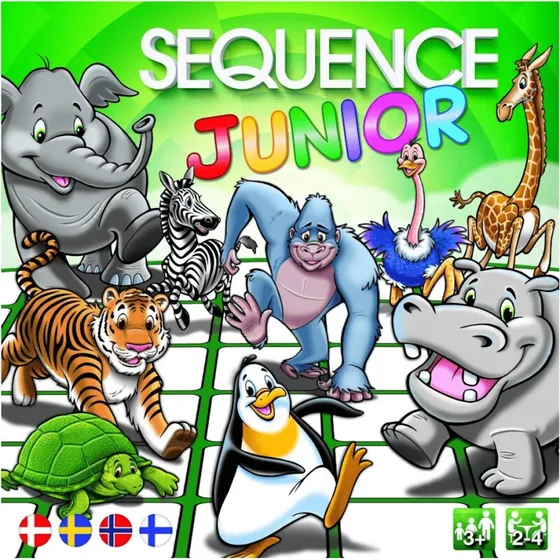 Sequence Junior - børneudgave af klassisk brætspil