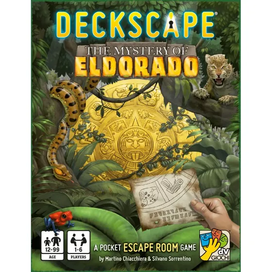 Deckscape: The Mystery of Eldorado – Escape Room-spil 1-6 spillere