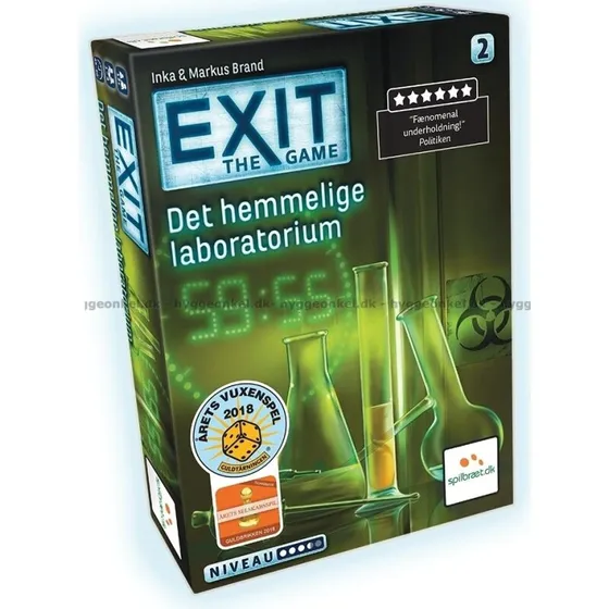 EXIT 2: Det Hemmelige Laboratorium (Dansk)