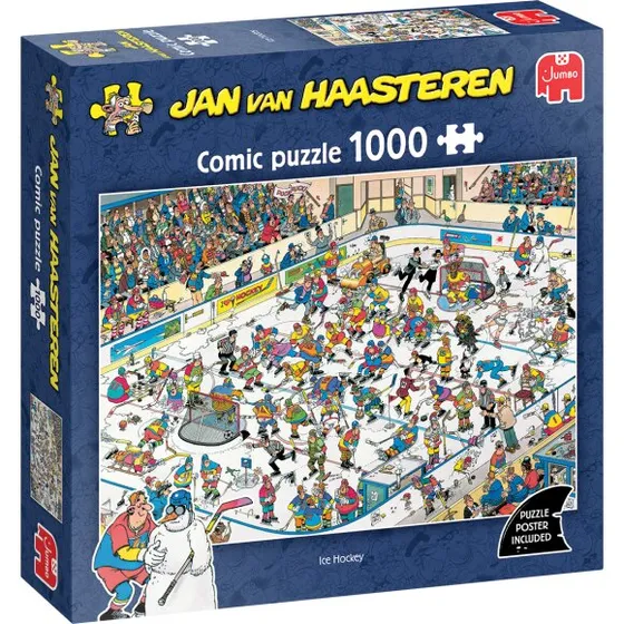 Jan van Haasteren Ishockey - 1000 brikker