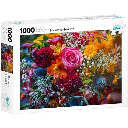 Tildas Blomsterbuket – 1000 brikker (70×50 cm)