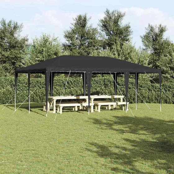 vidaXL Party Tent Antracit 600x400x266 cm