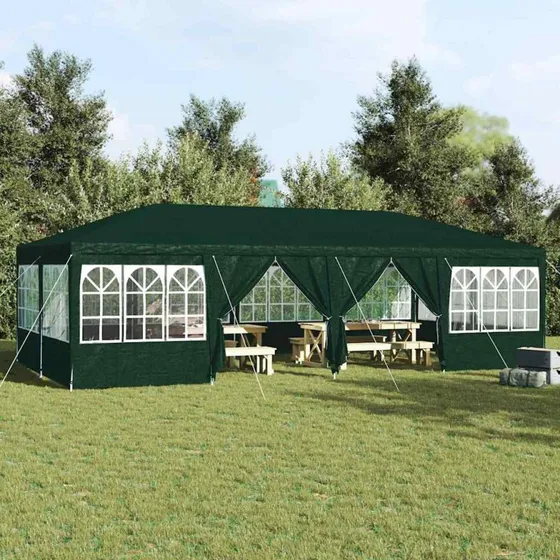 vidaXL Party Tent Grøn 800x400x266 cm
