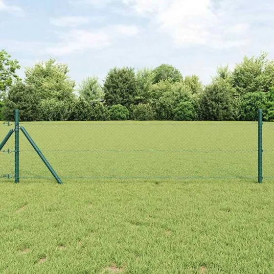 vidaXL Hexagon Hegn Grøn 0,6 x 100 m PVC