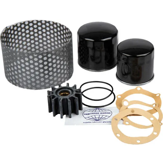 Orbitrade servicekit til Yanmar 3JH3E/3JH4E – komplet servicesæt