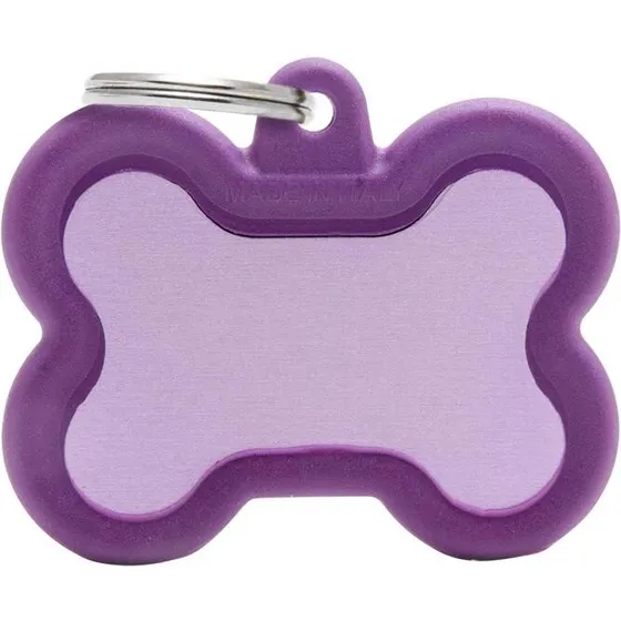 My Family Hundetegn Silent & Strong Lilla kødben m. gummikant