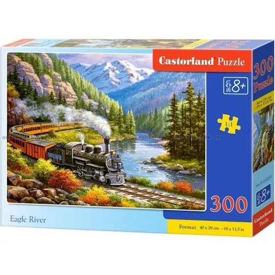 Kim Ørnens Flod puslespil, 300 brikker