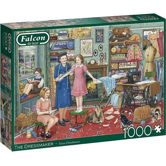 Falcon de Luxe - Kjolesyersken, 1000 brikker