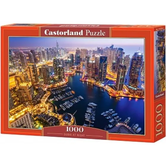 Castorland Puslespil 1000 brikker – Dubai om natten