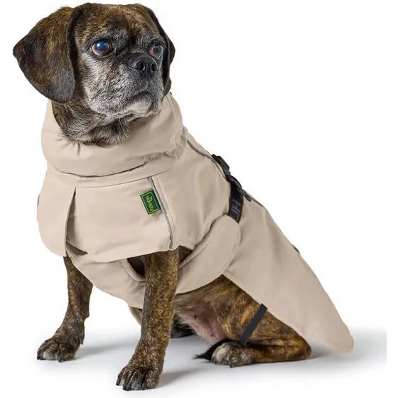 Hunter Nordby Hundejakke til Bulldog/Mops - Creme