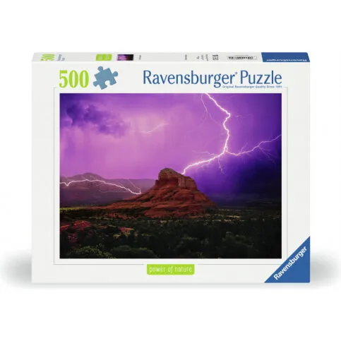 Ravensburger Pink Thunder 500 brikker (49 x 36 cm)