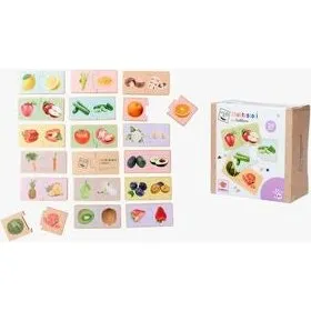 Eichhorn Montessori Puslespil 36 brikker - lindekrydsfiner, FSC