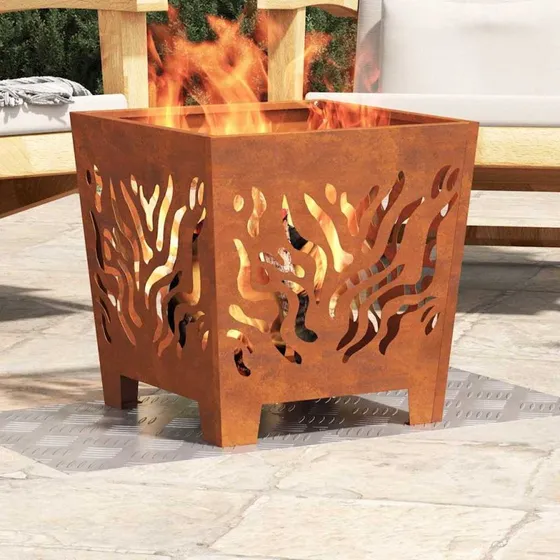 vidaXL Trappe Tredje 2 stk Sølv 40 x 40 cm Aluminium
