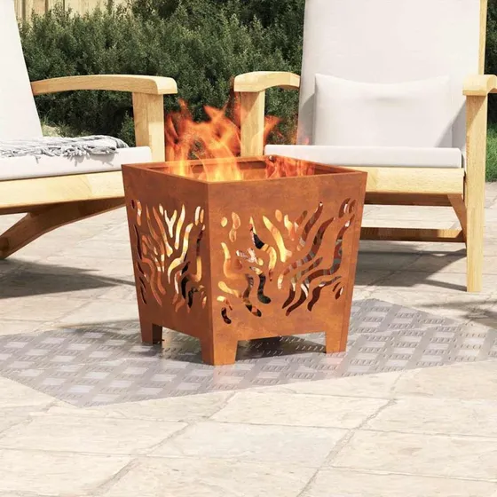 vidaXL Trappe Tread Rektangulær 4 pc Sølv 60x40 cm Aluminium