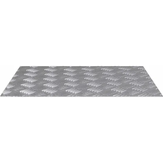 vidaXL Aluminium Trappetrin 60x50 cm Sølv 4 stk