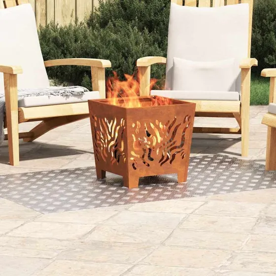 vidaXL Trappe Tredje 4 stk Sølv 80 x 50 cm Aluminium