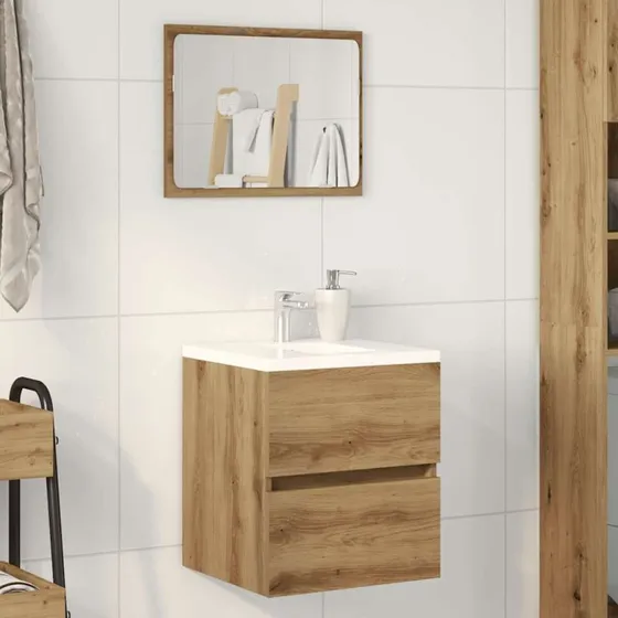 vidaXL Underskab til Håndvask 41x38,5x45 cm i Konstrueret Træ