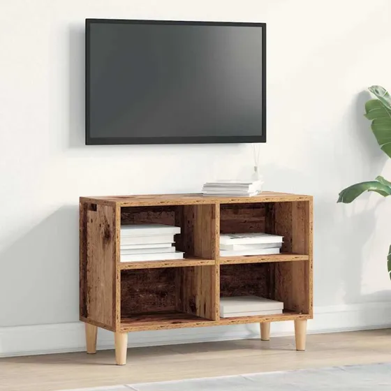 vidaXL TV-skab Gammelt træ 69,5 x 30 x 50 cm Konstrueret træ