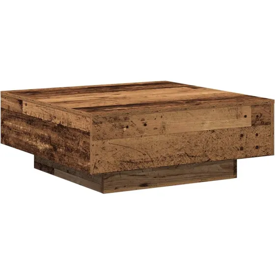 vidaXL Sofabord Gammelt Træ 80 x 80 x 31 cm