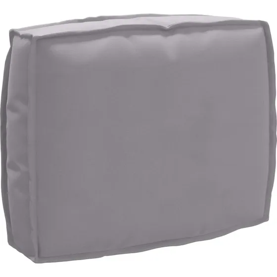 vidaXL Pude Grå 50 x 40 x 12 cm Oxfordstof