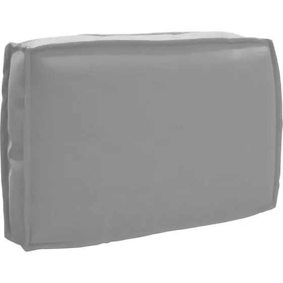 vidaXL Pude Grå 60 x 40 x 12 cm Oxfordstof