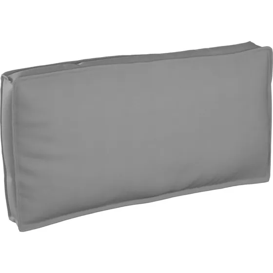 vidaXL Pude Grå 120 x 60 x 12 cm Oxford Stof