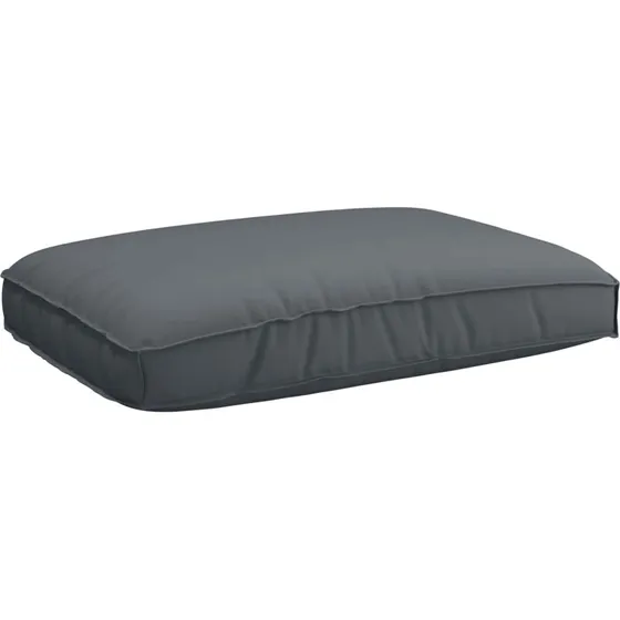 vidaXL Pude Antracit 120 x 80 x 12 cm Oxford stof