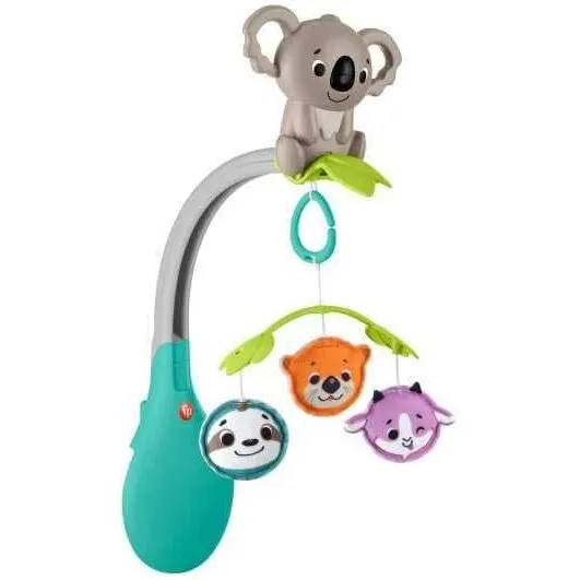 Fisher-Price 3-i-1 Soothe & Play Mobile – søvfarvet