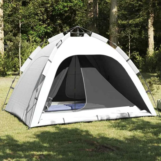 vidaXL Indertelt Sort 240 x 160 x 133 cm med Trådnet