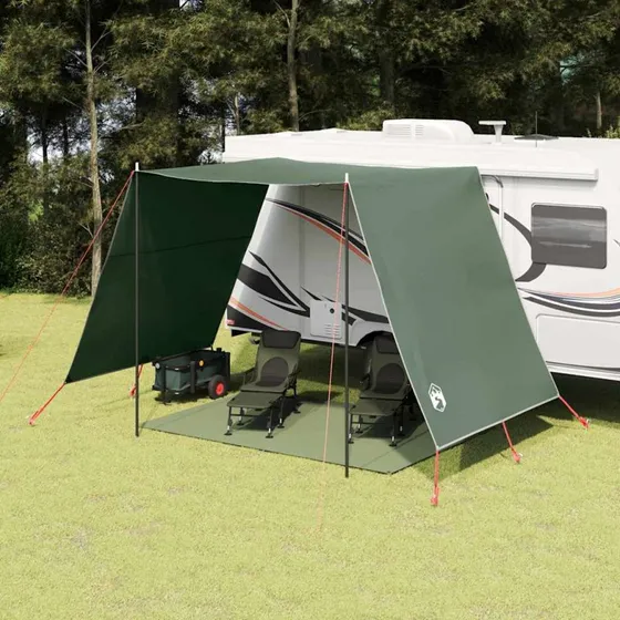 vidaXL Vandafvisende Tarp med Tag, 3x3 m, Grå