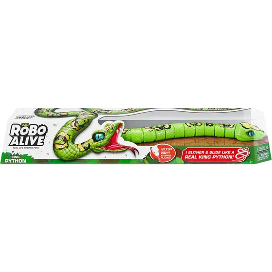 Robo Alive Giant Python – interaktiv slange 3+