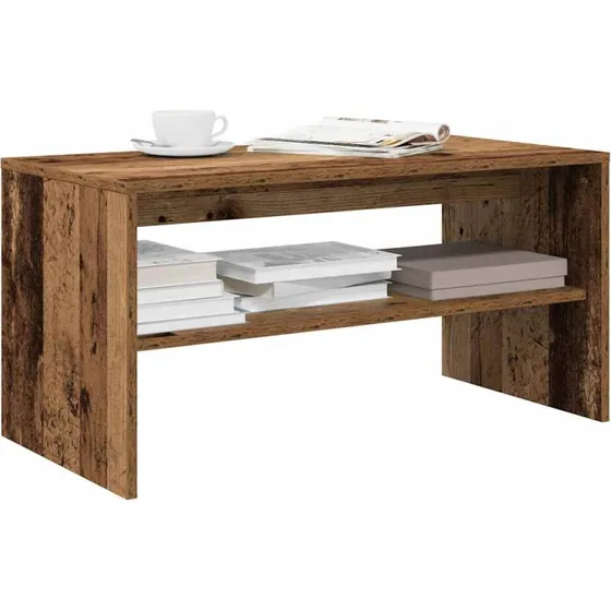 vidaXL tv-bord 80x40x40 cm konstrueret træ antikt træ