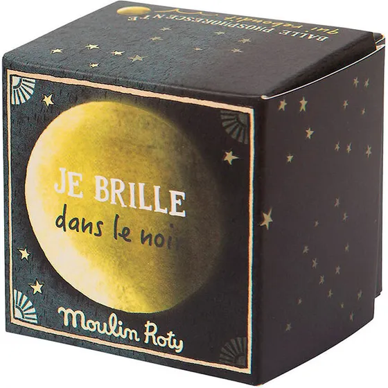 Moulin Roty Hoppebold, selvlysende Ø 5,5 cm