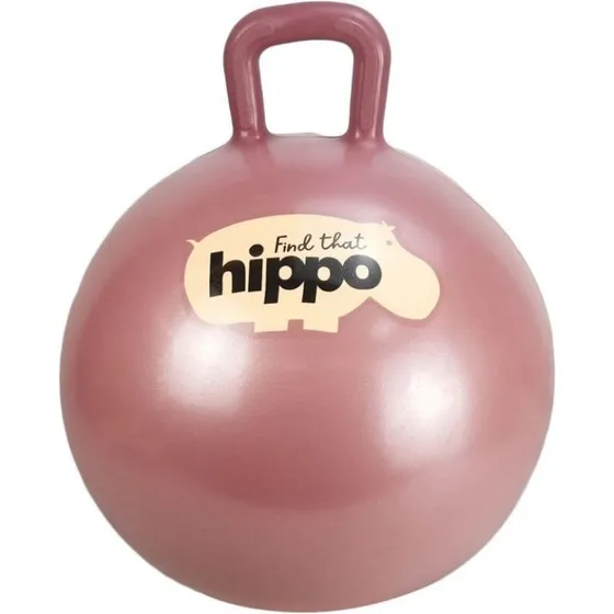 Find That Hippo Hoppebold 45 cm – Tyrkisk Rose