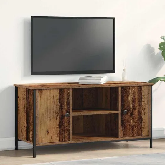 vidaXL TV-skab Gammelt træ 100 x 40 x 50 cm Konstrueret træ