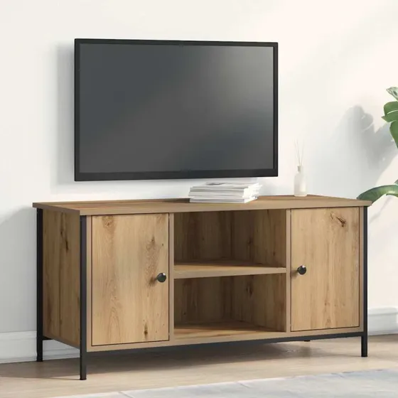 vidaXL TV-skab Artisan 100 x 40 x 50 cm, konstrueret træ