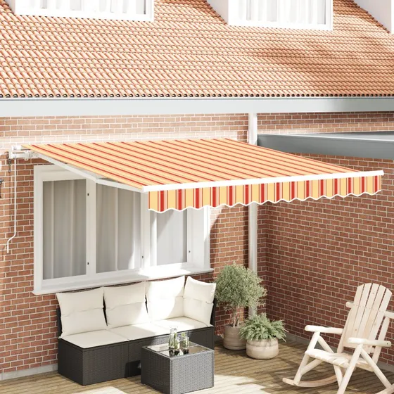 SunShade Pro Markise 300x250 cm Gul-Orange