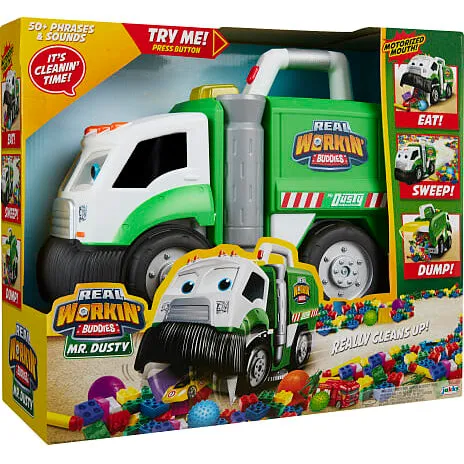 Real Workin'Buddies Dusty med lys og lyd