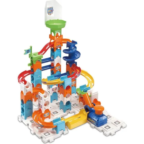 VTech Marble Rush Adventure S100 - Interaktiv kuglebane, flerfarvet